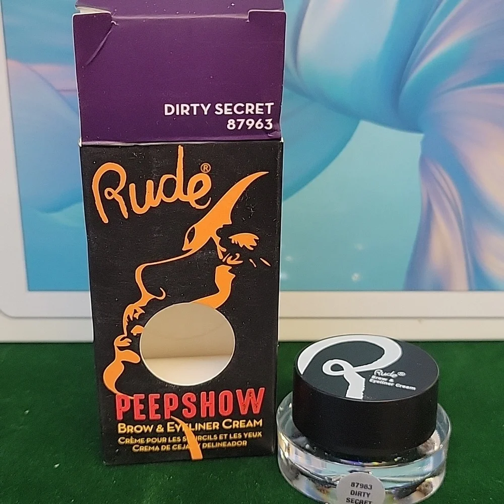 RUDE Peepshow Brow & Eyeliner Cream 3g - Purple New in Box